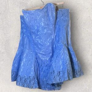 Daisy Corsets Blue Tinker bell  Corset Dress Size 6XL